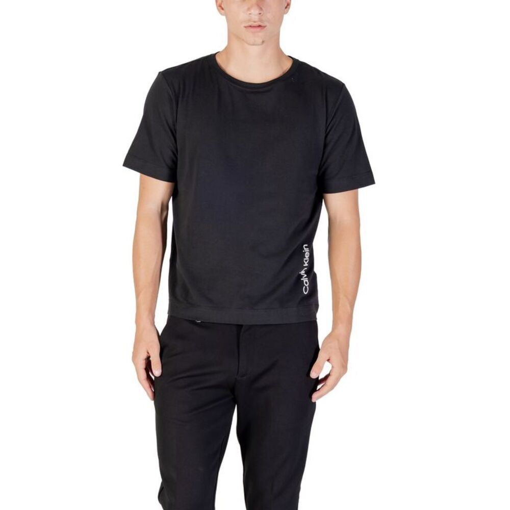 Calvin Klein Sport Black Cotton Men's T-Shirt